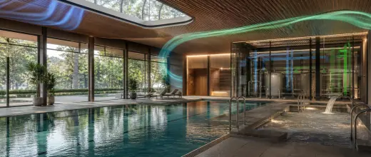 Wellness and aquatic centre operational environment